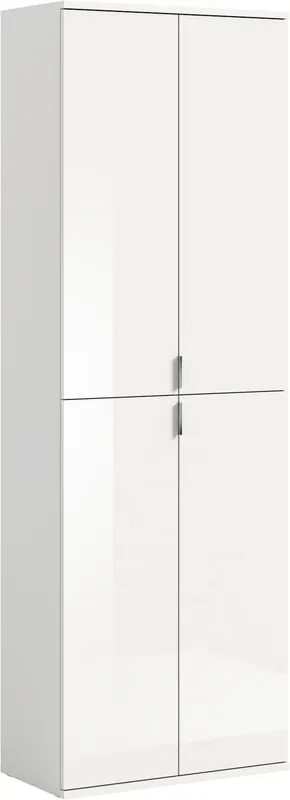 Nur Heute Home affaire Mehrzweckschrank »Trondheim, Höhe 193 cm, 4 Türen, 9 Fächer, 7 Einlegeböden« inkl. ausziehbarer Kleiderstange, Garderobenschrank, Kleiderschrank