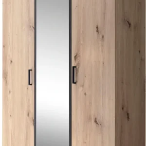 Schlafkontor Drehtürenschrank im modernen Dekor Artisan Eiche Sale