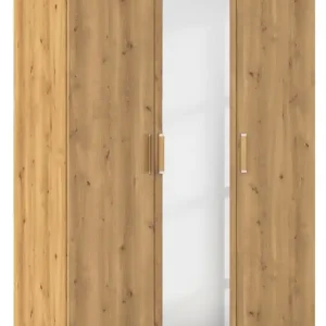 Neue Kollektion rauch Drehtürenschrank »Kleiderschrank Schrank Garderobe Schlafzimmerschrank EVELYN« in 2 Höhen 197 oder 210 cm erhältlich, inkl. SOFT-CLOSE-FUNKTION,in elegantem Stil, viel Stauraum 3 Breiten und 2 Höhen MADE IN GERMANY