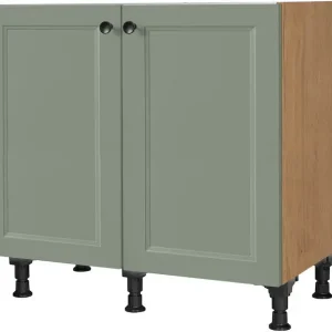 nobilia® Spülenschrank »"Cascada", vormontiert, mit höhenverstellbaren Sockelfüßen,« Breite 90 cm Schnäppchen