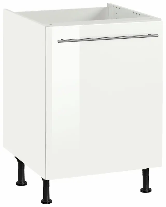 Begrenztes Angebot OPTIFIT Spülenschrank »Bern« 60 cm breit, mit 1 Tür, mit höhenverstellbaren Füßen, mit Metallgriff