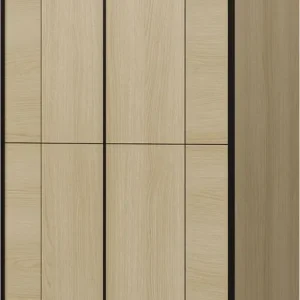 Home affaire Schiebetürenschrank »Cube Garderobenschrank incl.kompletter Innenausstattung« Moderner Kleiderschrank, Schiebetürenschrank, Garderobe Bestpreis