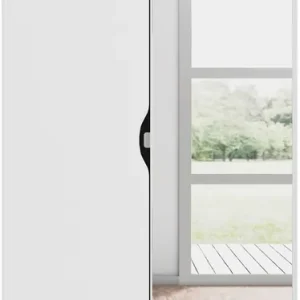 rauch Kleiderschrank »Freiham Drehtürenschrank Schrank Garderobenschrank Breite 91cm« Schlafzimmerschrank mit Spiegel und Griffmulden BESTSELLER Billig