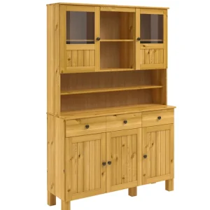 Preisknaller Home affaire Küchenbuffet »Alby2« Mit Metallgriffen, Breite 125 cm