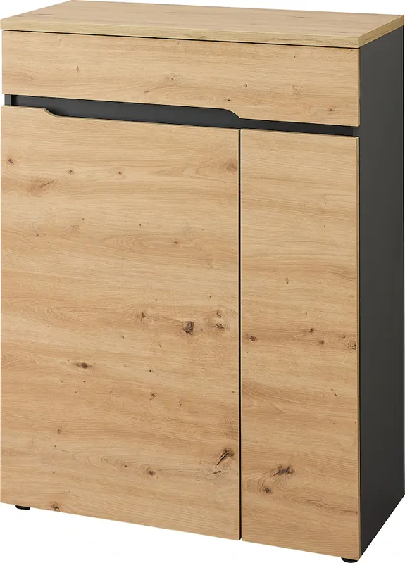 Preisreduziert OTTO home Schuhschrank »Bergen Schuhschrank, 80/107/38 (B/H/T cm)« 1 Stk. tlg. 2 türig, Schubkasten, Soft Close,