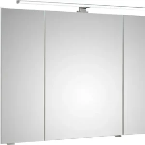 Saphir Spiegelschrank »Quickset Badschrank, 3 Spiegeltüren, 6 Einlegeböden, 105 cm breit« inkl. LED-Beleuchtung, Türdämpfer, Schalter-/Steckdosenkombination Günstig