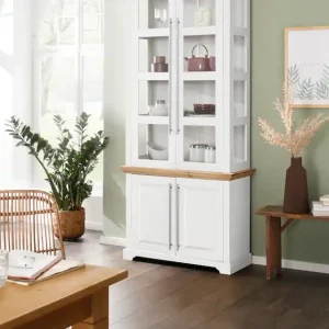 OTTO home Vitrine »Meliss« aus massiver Kiefer, FSC® zertifiziert, Breite 94 cm Preiswert