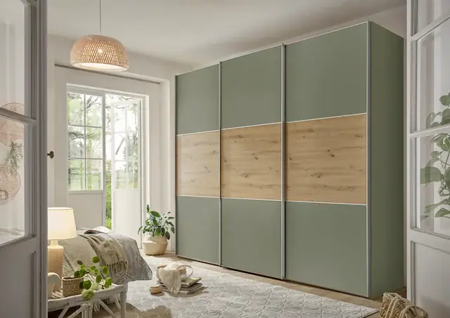 STAUD Schwebetürenschrank »Includo, Made in Germany« Mit vier verschiedenen Ausstattungsvarianten Direkt Vom Hersteller