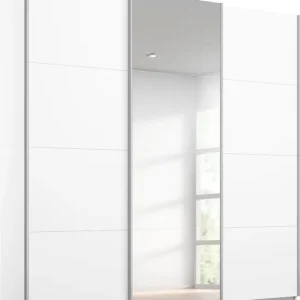 rauch Schwebetürenschrank »Kleiderschrank Schrank Garderobe Wäscheschrank TOMA« inkl. Regaleinsatz sowie zusätzlichen Einlegeböden MADE IN GERMANY Ausverkauf