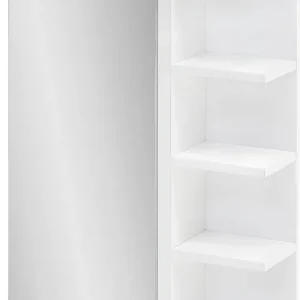 Schildmeyer Spiegelschrank Breite 50 cm, 1-türig, LED-Beleuchtung, Schalter-/Steckdosenbox Super-Preis