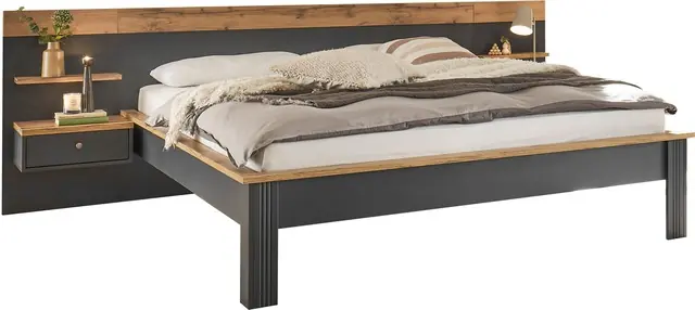 Markenprodukt OTTO home Schlafzimmer-Set »Westminster« Bett Liegefläche 180/200cm und 2 Wandpaneele