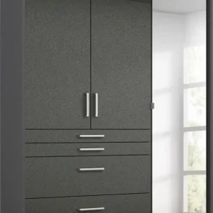 Rabatt rauch Drehtürenschrank »Kleiderschrank Schrank Garderobe Garderobenschrank Topseller HOMBURG« inkl. Passepartout, oberer Schubkasten mit Einteilung MADE IN GERMANY