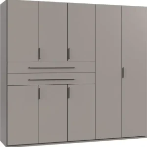 Wimex Drehtürenschrank »Digit Kleiderschrank wahlweise mit oder ohne Spiegel« Schlafzimmer Schrank Bestseller im modernem Design,erhältlich in den Breiten 225cm oder 270cm (mit 8 oder 10 Türen) Sonderangebot