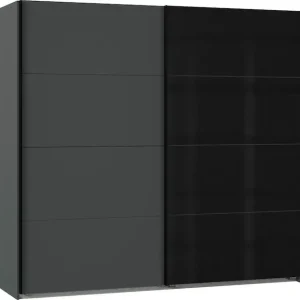 Wimex Schwebetürenschrank »Ernesto« mit farbigen Glaselementen Finale Aktion