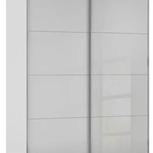 rauch Schwebetürenschrank »Kleiderschrank Schrank Garderobe Schlafzimmerschrank SCALE-FYRA« edle viergeteilte Türen mit Glas-Front viele Farben MADE IN GERMANY Preis Gesenkt