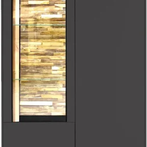 Mäusbacher Vitrine »Faro« Faro Vitrinenschrank B 81 cm, inkl. Beleuchtung, Push to open Funktion Preis Gesenkt