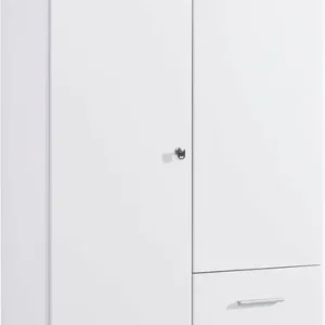 rauch Drehtürenschrank »Kleiderschrank Schrank Garderobe Schlafzimmer Büroschrank BUCHHOLZ« mit Schloss, in Breite 90, 135 und 180 cm,viel Stauraum, durchgehende Tür abschließbar MADE IN GERMANY Abverkauf