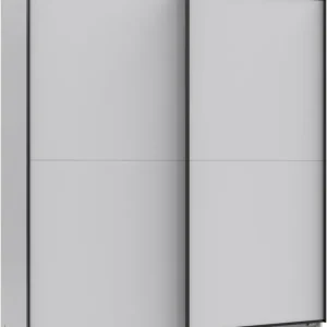 Wimex Schwebetürenschrank »Neu-Ulm in der Breite 180cm, in verschiedenen Farben erhältlich« Mit schwarzen Griffleisten Wochenendangebot