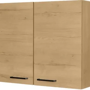 Top-Angebot nobilia® Hängeschrank »"Structura", vormontiert, mit zwei Einlegeböden,« Breite 90 cm