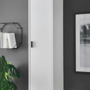 Home affaire Mehrzweckschrank »Hudson« in moderner Trendfarbe, Griffe aus Metall (Schwarz), Höhe 120 cm Heißes Angebot