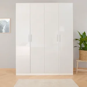 Markenprodukt rauch Drehtürenschrank »Kleiderschrank Schrank Garderobe KOLUNA mit Hochglanz-Front« Breiten 181/226/271/315 cm Höhen 210/229 cm,Hochglanzfront, inkl. 2 Innenschubladen sowie extra Böden