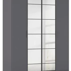 rauch Drehtürenschrank »Kleiderschrank Schrank Garderobe Schlafzimmerschrank ACERO« Breiten 181/226/271 cm, Höhe 210 cm,Mitteltüren mit Spiegel in moderner Loft-Optik MADE IN GERMANY Billig