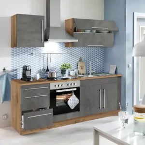 Abverkauf KOCHSTATION Herdumbauschrank »KS-Samos« 60 cm breit