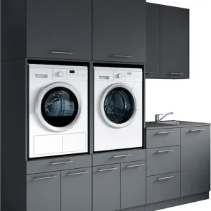 Laundreezy Mehrzweckschrank-Set »Laundreezy, 8-tlg. Mehrzweckschrank-Set B/H/T 238/238/68 cm« 8 Stk. tlg. Billig