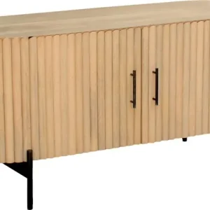 Preisknaller SIT TV-Board 1 Stk. tlg. Lamellen-Design im Retro Stil