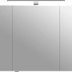 Saphir Spiegelschrank »6005 Sprint Badschrank, 3 Spiegeltüren, 6 Einlegeböden, 98 cm breit« inkl. LED-Beleuchtung, Türdämpfer, Schalter-/Steckdosenkombination Wochenendangebot