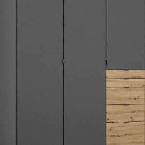 Heißes Angebot rauch Drehtürenschrank »Kleiderschrank Schrank Garderobe Wäscheschrank Ankleide ONTARIO« Breiten 136/181 cm,