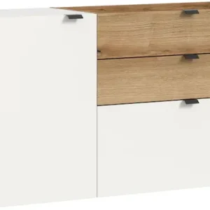 Home affaire Garderobenschrank 1 Stk. tlg. Oran, Hängekommode, Schubladen, Tür, Klappe, Evoke Oak NB, Ablagefach Begrenztes Angebot