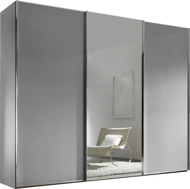 Geprüft STAUD Schwebetürenschrank »Sinfonie Plus, edles Design in hochwertiger Qualität, Made in Germany« Mit Spiegeltür und vier verschiedenen Ausstattungsvarianten