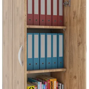 Ausverkauf VCM Aktenschrank »Büroschrank Bücher Ordner Aktenschrank Ulas 3fach« 1 Stk. tlg.