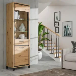 Zertifiziert FORTE Vitrine »Trondheim« Höhe 209 cm