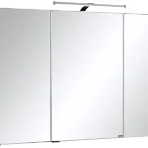 welltime Spiegelschrank »Texas« Breite 90 cm, mit LED-Beleuchtung Nur Für Kurze Zeit