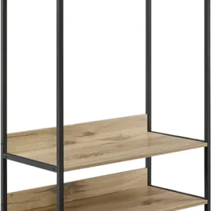 OTTO home Garderobenschrank »Tayler« Melamin-Tischplatte, pulverbeschichtetem Metallgestell, Höhe 180 cm Sichere Zahlung