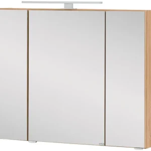 Zertifiziert welltime Spiegelschrank »Kaunas« 80 cm breit, Soft-Close-Funktion