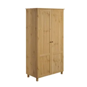 Top-Angebot OTTO home Kleiderschrank »Juventus, Drehtürenschrank, Schrank« mit 2 Türen, 97 cm breit, aus massiver Kiefer, FSC®-zertifiziert