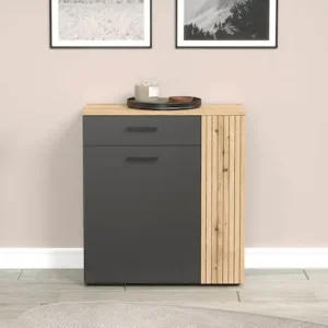 Home affaire Schuhschrank »Estepona« 1 Stk. tlg. Schuhkommode mit 2 Türen und Schubkasten – (B/T/H) 80/36/88 cm Top-Preis