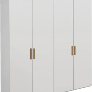 rauch Drehtürenschrank »Your Joyce« mit Massivholzgriffen Billig