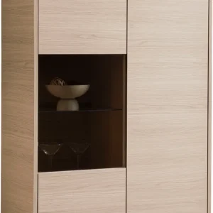 Home affaire Vitrine »Torsby, moderne Glasvitrine, Stauraumelement, Schrank« abgerundete Ecken, ausreichend Stauraum, vielseitig einsetzbar Aktuell