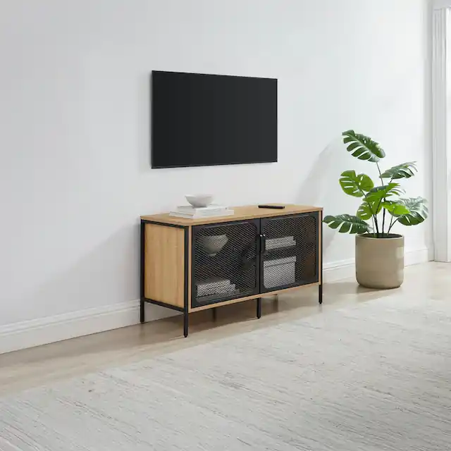 OTTO home TV-Board »Amance« mit natürlichen ABS-Kanten und langlebigem Metallgestell Ausverkauf