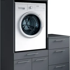 Laundreezy Mehrzweckschrank-Set »Laundreezy, 3-tlg. Mehrzweckschrank-Set B/H/T 118/200/68 cm« 3 Stk. tlg. Abverkauf