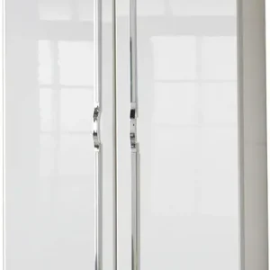 Jetzt Bestellen Wimex Drehtürenschrank »Tromo« mit Hochglanz-Fronten, chromfarbene Leisten und Griffe, 90cm breit