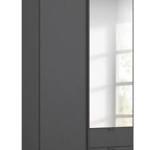 Neu rauch Drehtürenschrank »StyleUp« Typ Monochrome mit eleganten, langen Griffstangen in Schrankfarbe