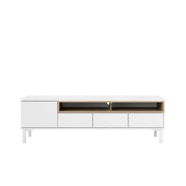 INOSIGN TV-Board »Roomers TV-Board, TV-Möbel, TV-Unit, Media-Möbel, Sideboard« Breite/Höhe 156/48 cm, 2 offene Fächer mit Rahmen-Optik, Kabelführung Sonderangebot