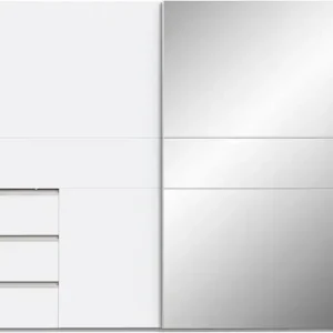 Direktkauf FORTE Schwebetürenschrank mit 3 Schubladen