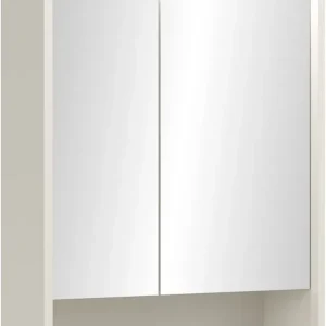 BASIC by Balculina Spiegelschrank »Lucera Spiegelschrank, Badezimmerschrank BxHxT 60x75x20« 1 Stk. tlg. Breite 60 cm, Tür L/R montierbar, LED-Beleuchtung Ausverkauf