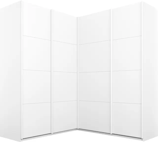 Billig rauch Schwebetürenschrank »Quadra« Eckschrank inkl. Türendämpfer und Schubladeneinsatz